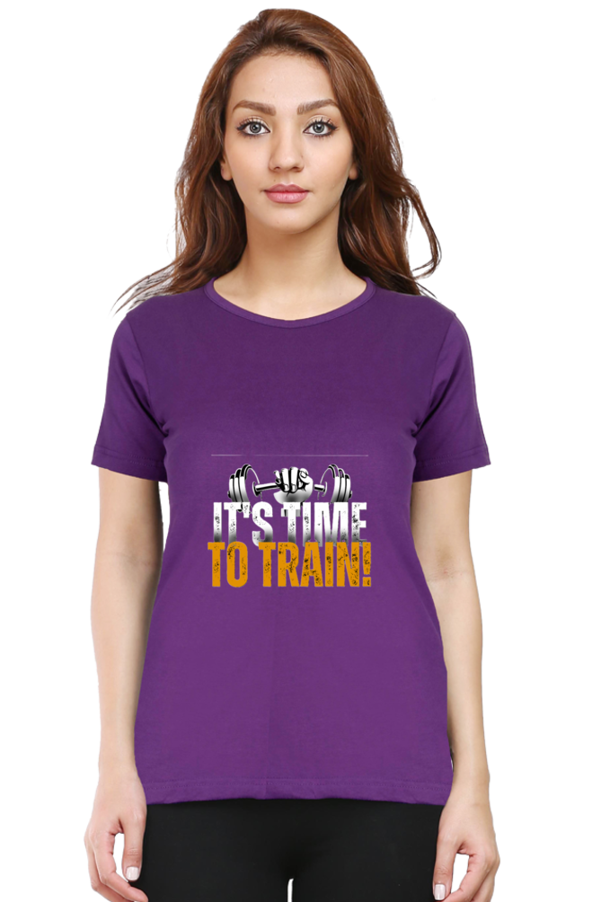 Women's "IT's TIME TO TRAIN" T-shirt