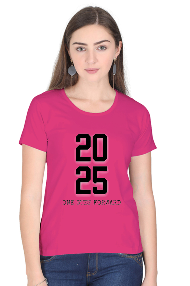 Women's "2025 ONE STEP FORWARD" T-shirt