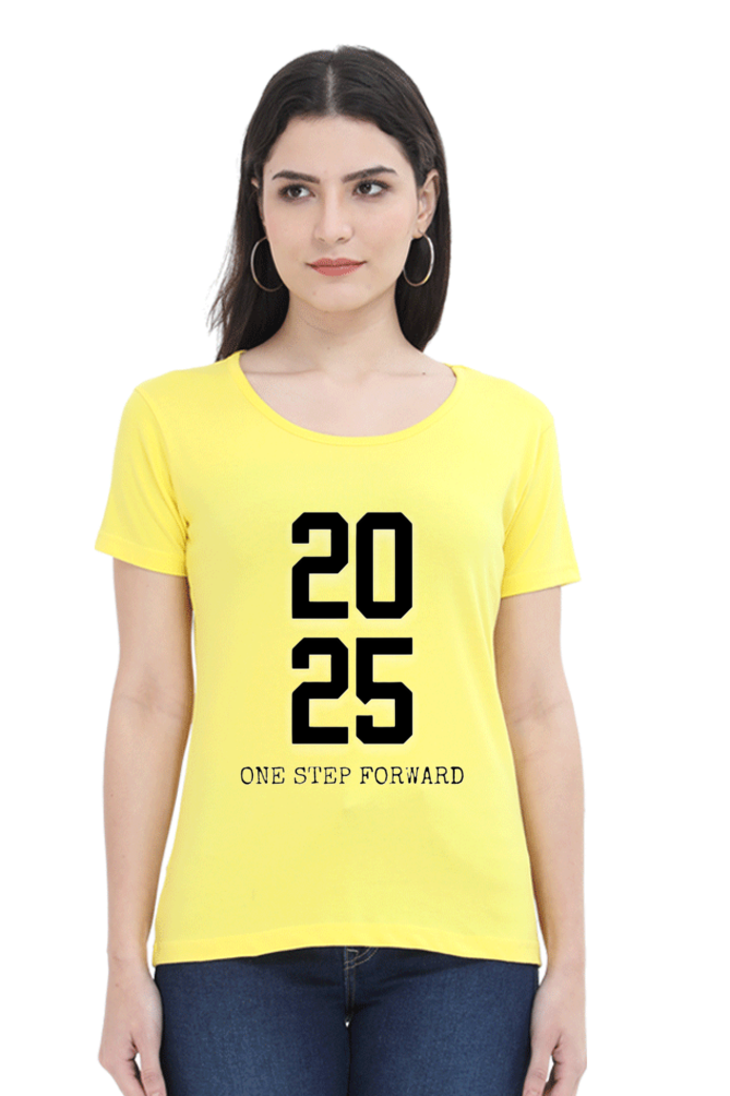 Women's "2025 ONE STEP FORWARD" T-shirt