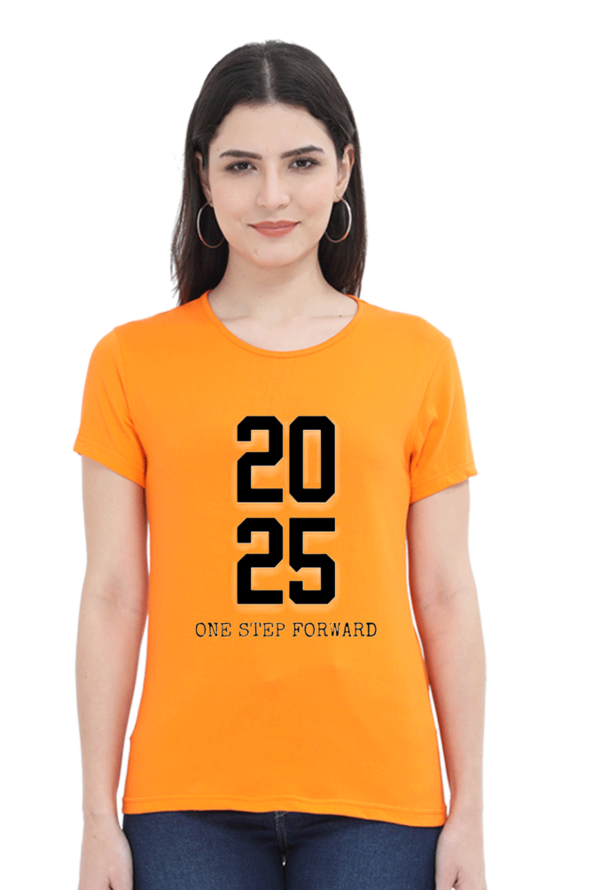 Women's "2025 ONE STEP FORWARD" T-shirt