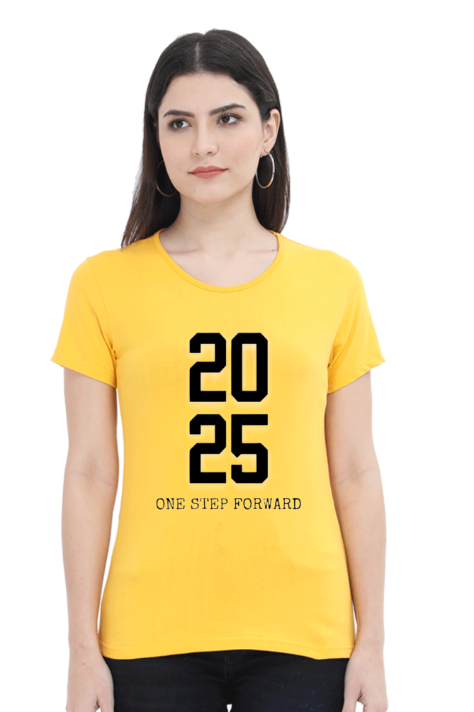 Women's "2025 ONE STEP FORWARD" T-shirt
