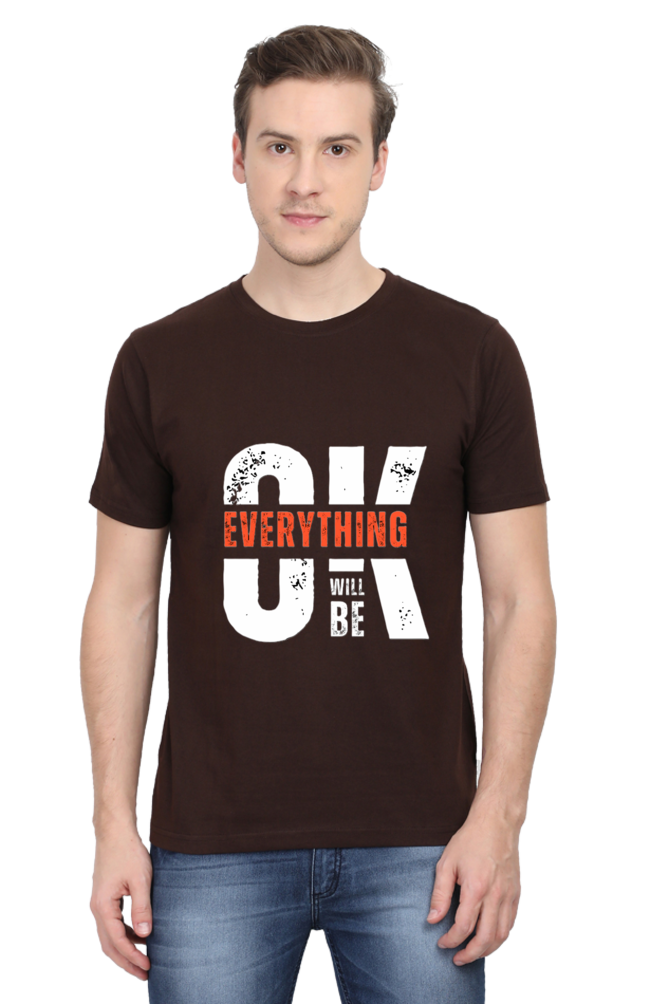 Men's "Everythink will be OK" T shirt