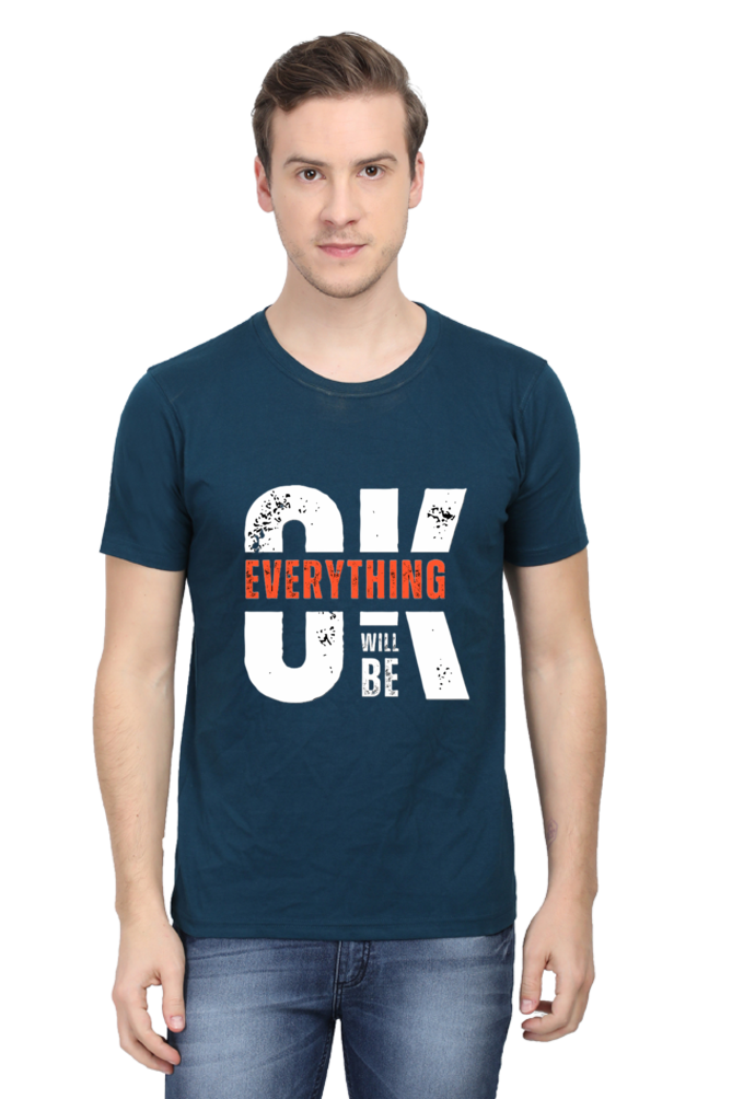 Men's "Everythink will be OK" T shirt