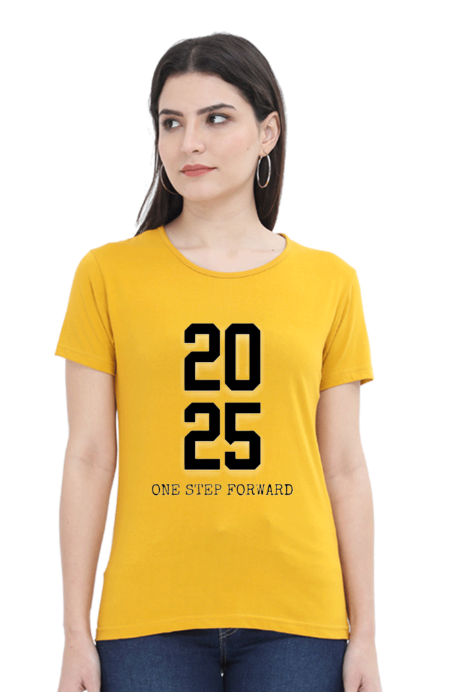 Women's "2025 ONE STEP FORWARD" T-shirt