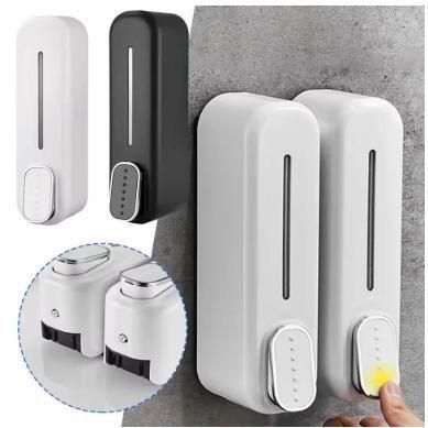 Press Wall-Mounted Dispenser Soap Manual (Pack of 2) -Kitchen & Bathroom