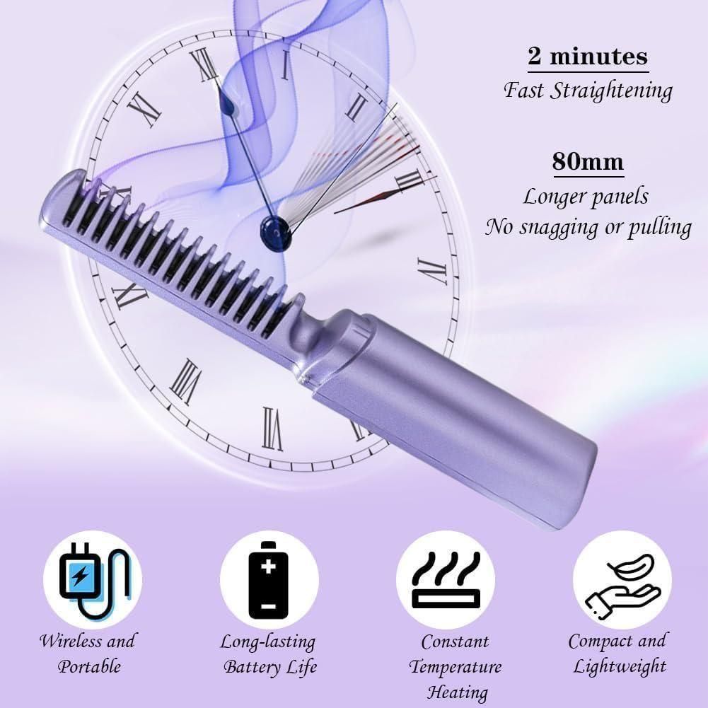 Meneflix Portable Mini Hair Straightener - Best Gadget for girls