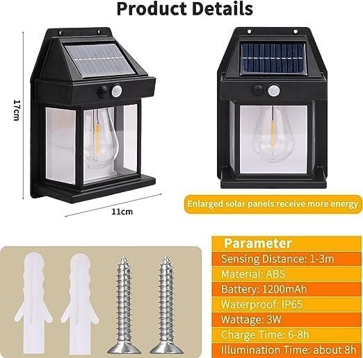 Solar Light Outdoor Wall Light - Gadget