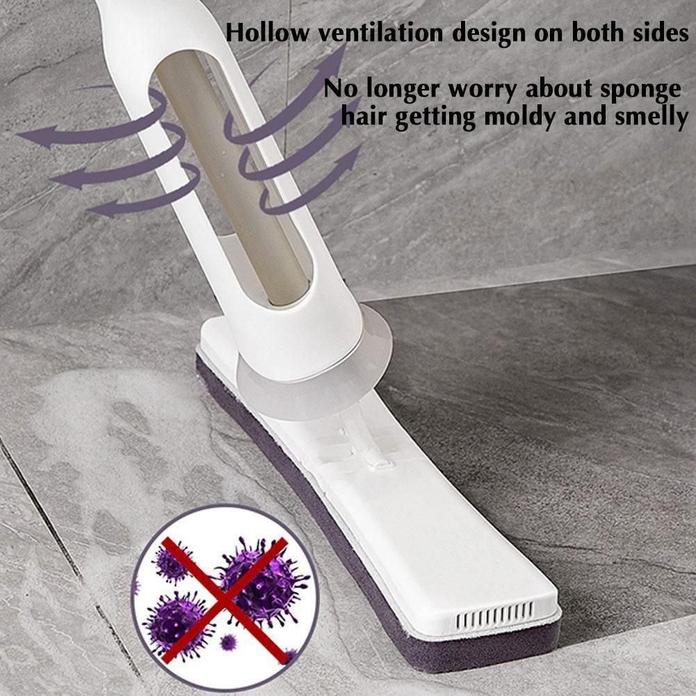 Squeezing Mop, Folding Sponge Absorbs More - Home