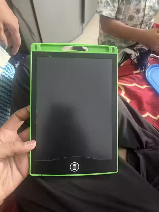 LCD Writing Tablet for Kids - Digital Slate Pad | One-touch erase
