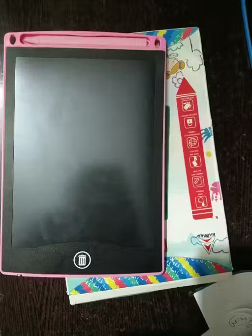 LCD Writing Tablet for Kids - Digital Slate Pad | One-touch erase