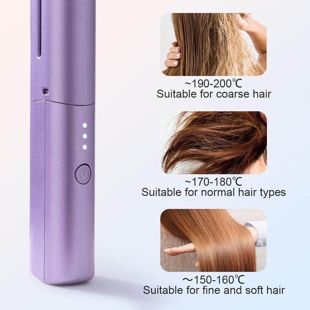 Meneflix Portable Mini Hair Straightener - Best Gadget for girls
