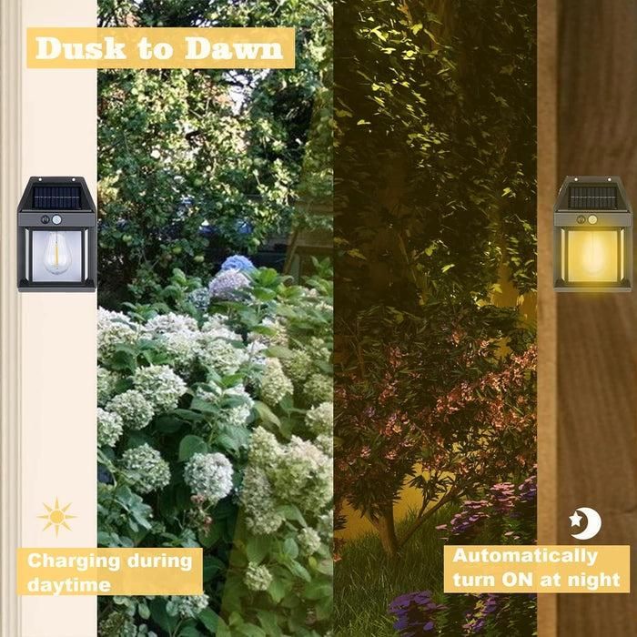 Solar Light Outdoor Wall Light - Gadget
