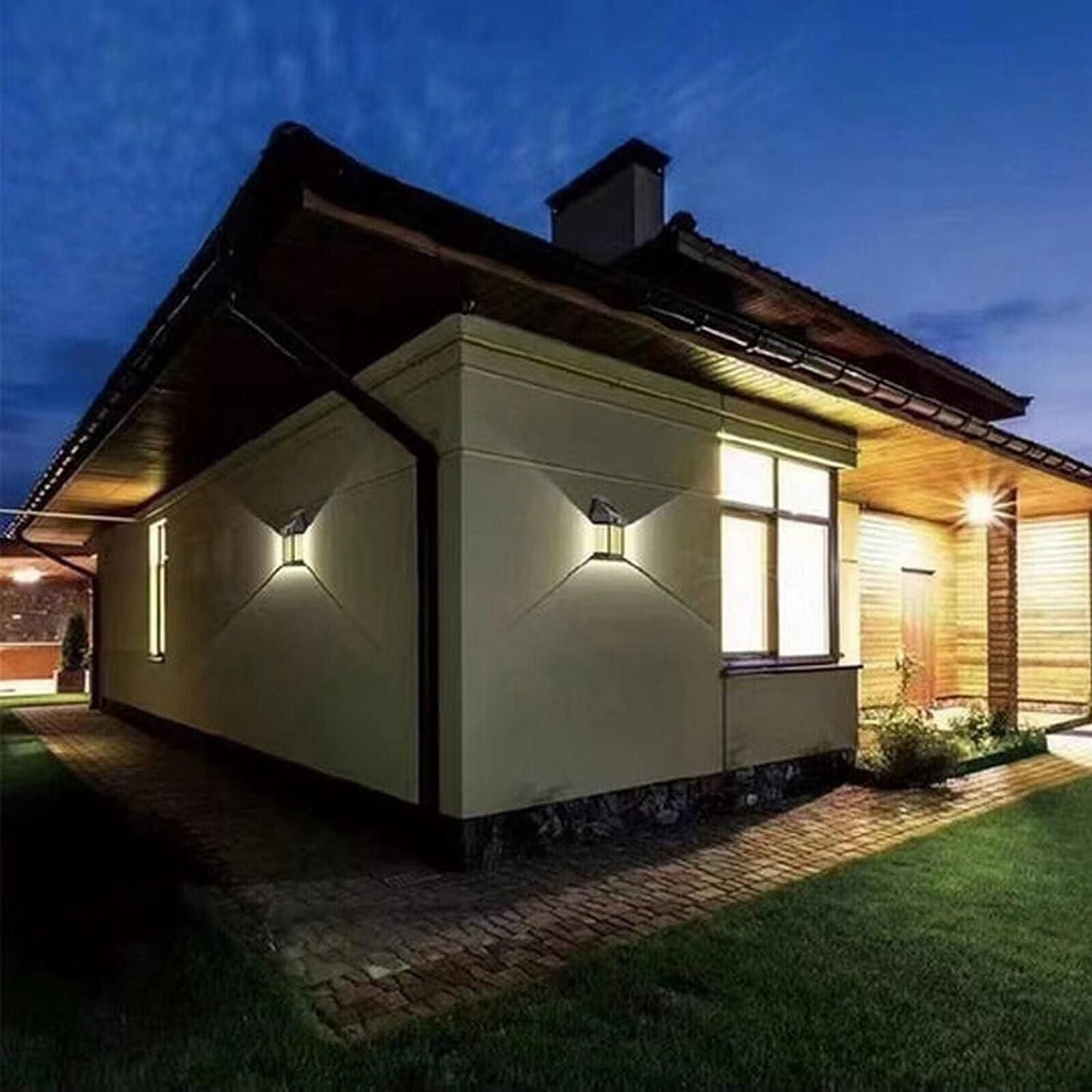 Solar Light Outdoor Wall Light - Gadget