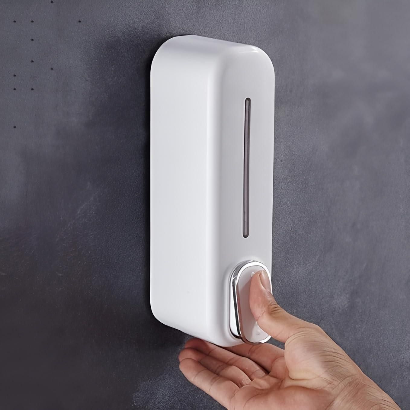 Press Wall-Mounted Dispenser Soap Manual (Pack of 2) -Kitchen & Bathroom