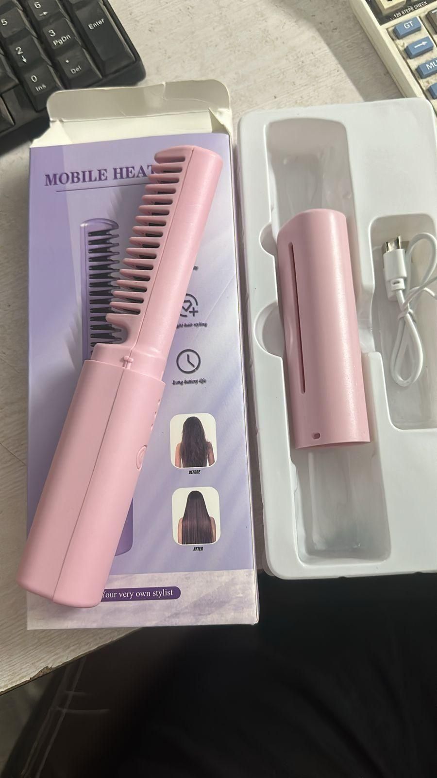 Meneflix Portable Mini Hair Straightener - Best Gadget for girls