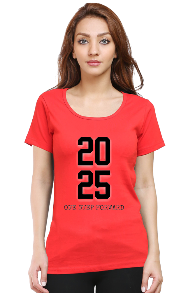 Women's "2025 ONE STEP FORWARD" T-shirt
