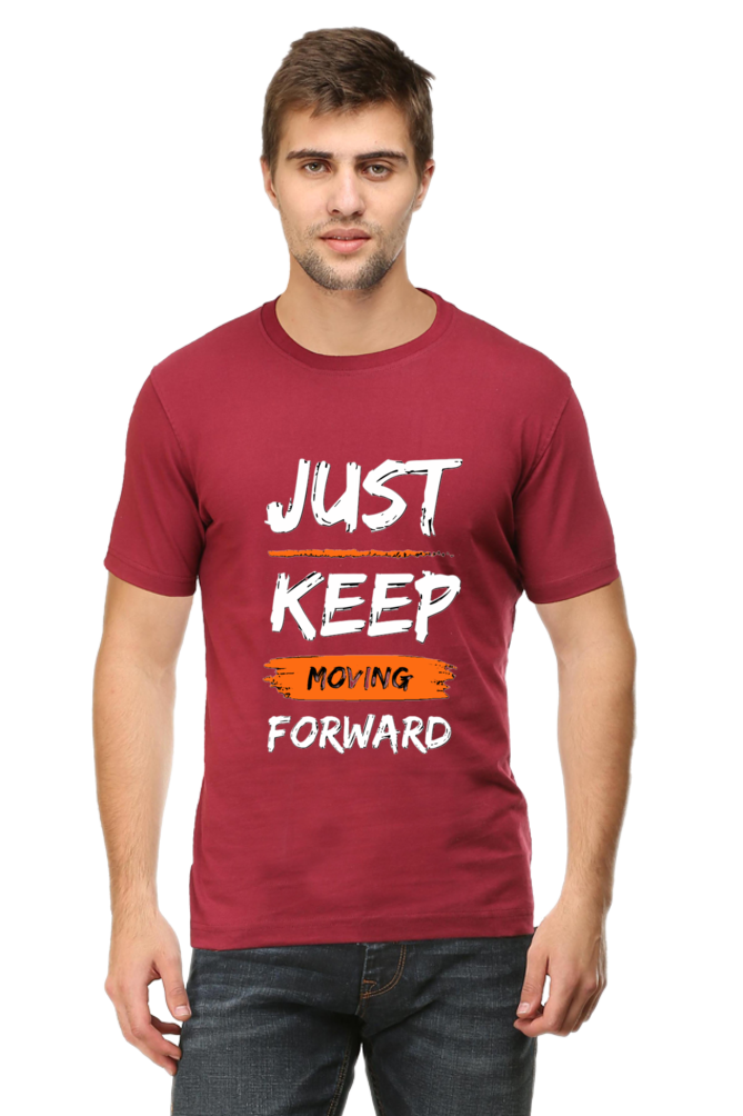 Men's "JUST KEEP MOVING FORWARD" T-shirt