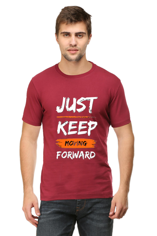 Men's "JUST KEEP MOVING FORWARD" T-shirt