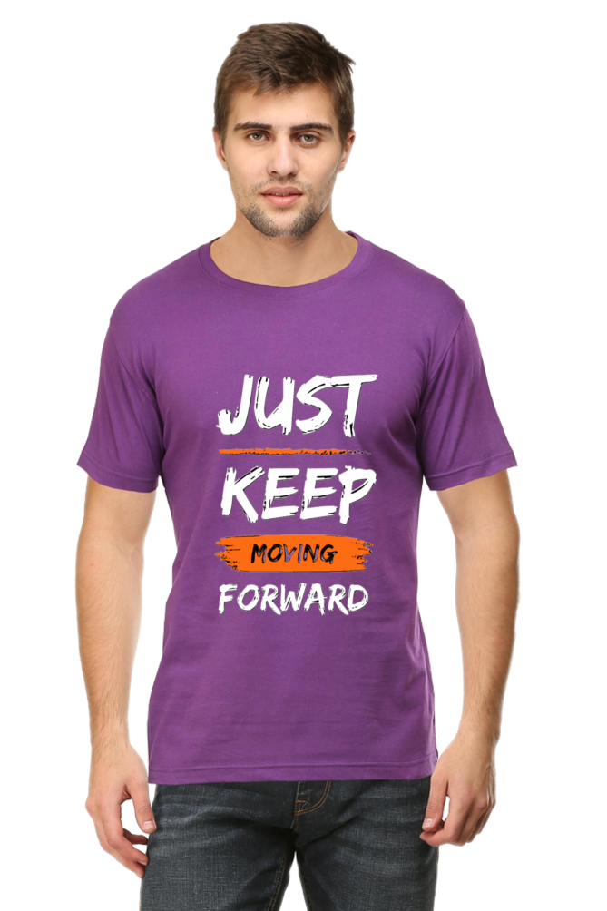 Men's "JUST KEEP MOVING FORWARD" T-shirt