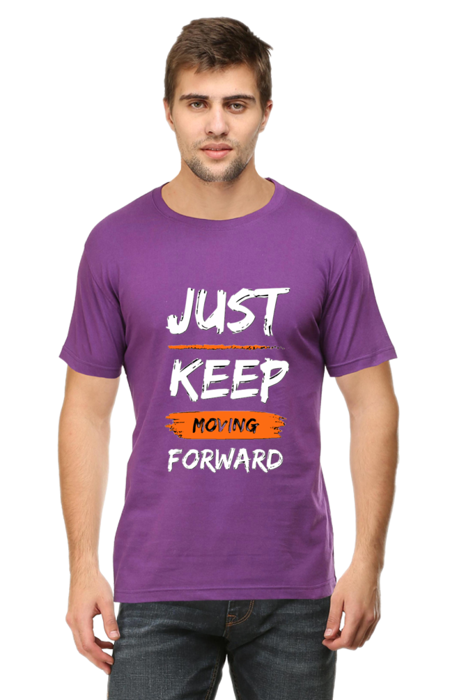 Men's "JUST KEEP MOVING FORWARD" T-shirt