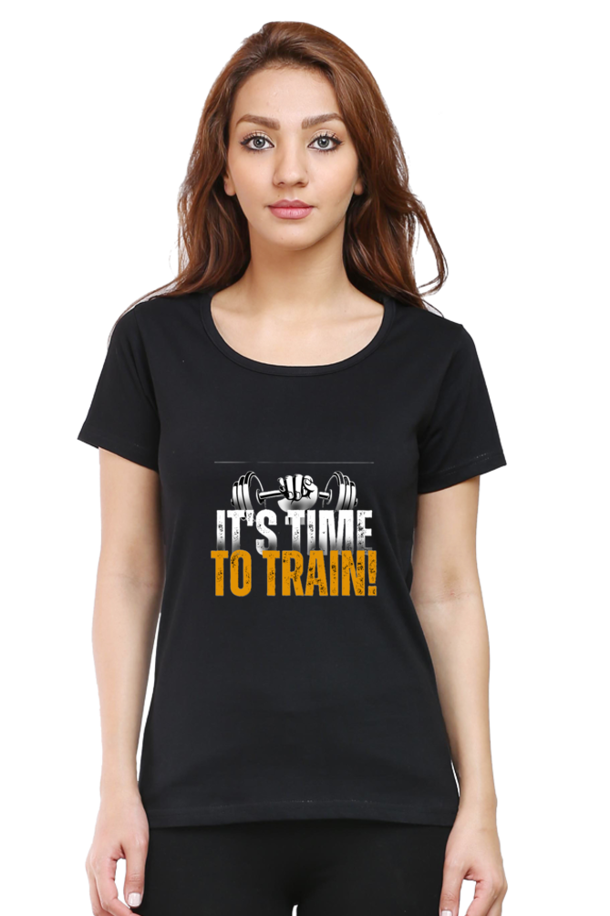 Women's "IT's TIME TO TRAIN" T-shirt
