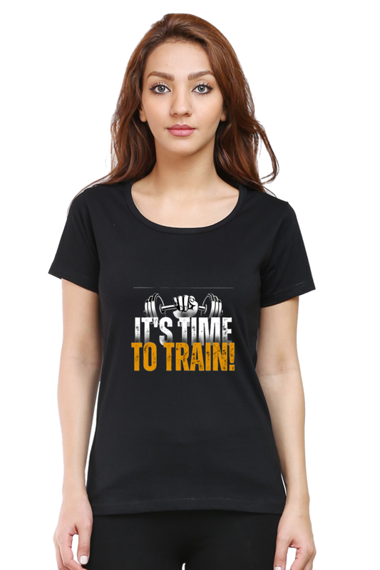 Women's "IT's TIME TO TRAIN" T-shirt