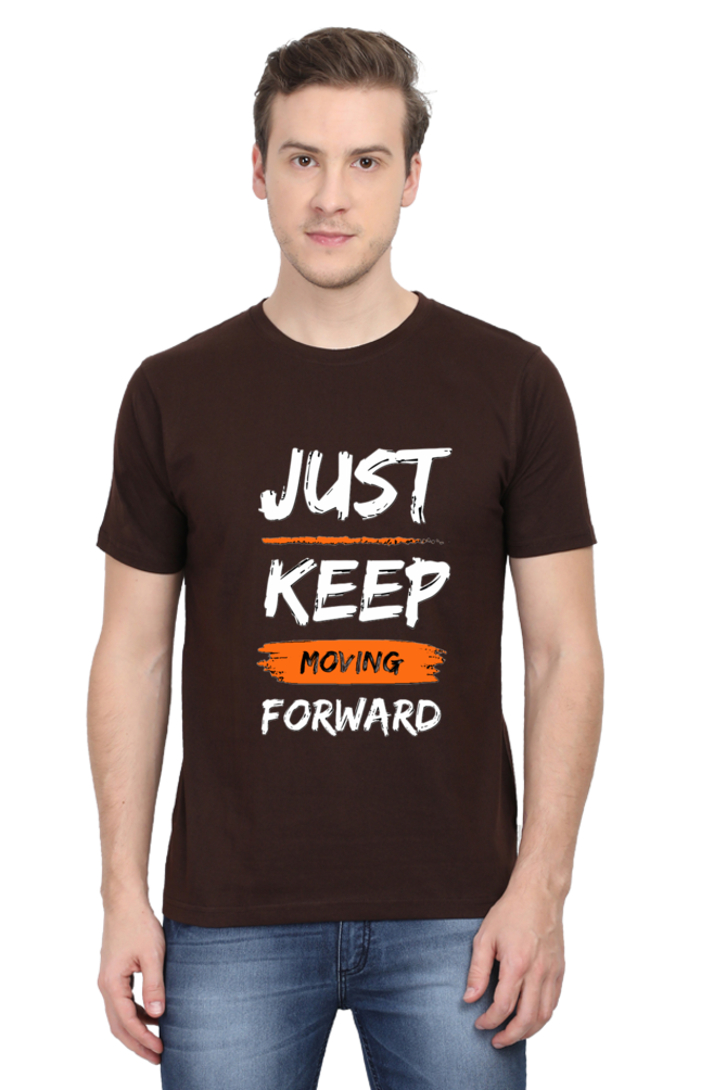 Men's "JUST KEEP MOVING FORWARD" T-shirt