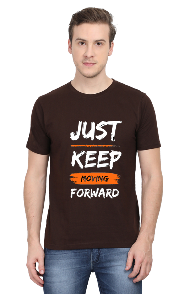 Men's "JUST KEEP MOVING FORWARD" T-shirt