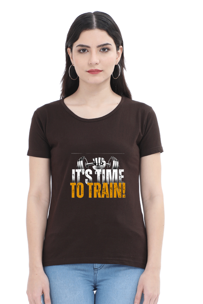 Women's "IT's TIME TO TRAIN" T-shirt