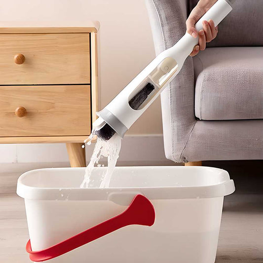 Squeezing Mop, Folding Sponge Absorbs More - Home