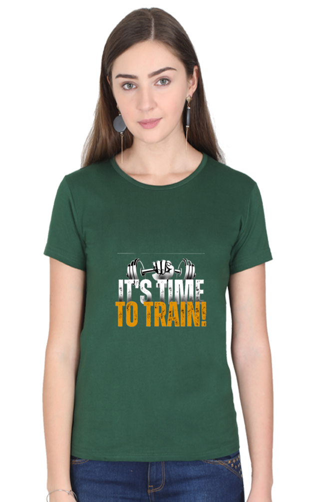 Women's "IT's TIME TO TRAIN" T-shirt