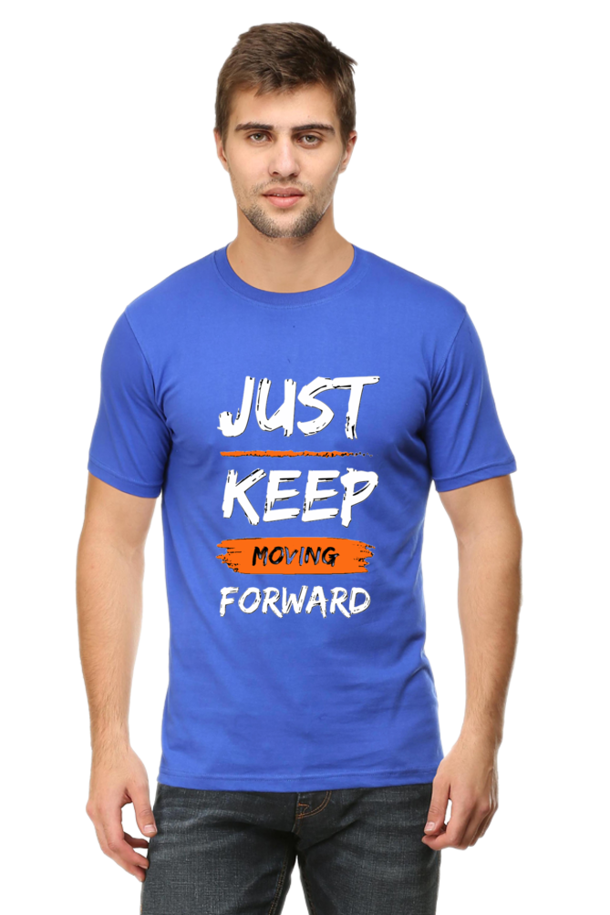 Men's "JUST KEEP MOVING FORWARD" T-shirt