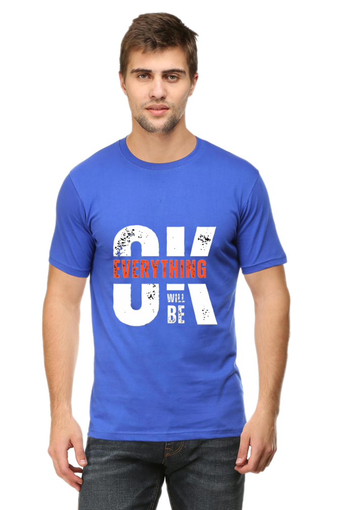 Men's "Everythink will be OK" T shirt