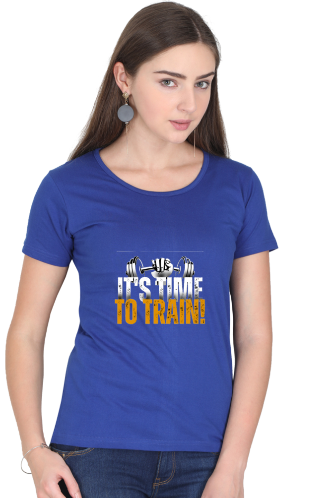 Women's "IT's TIME TO TRAIN" T-shirt